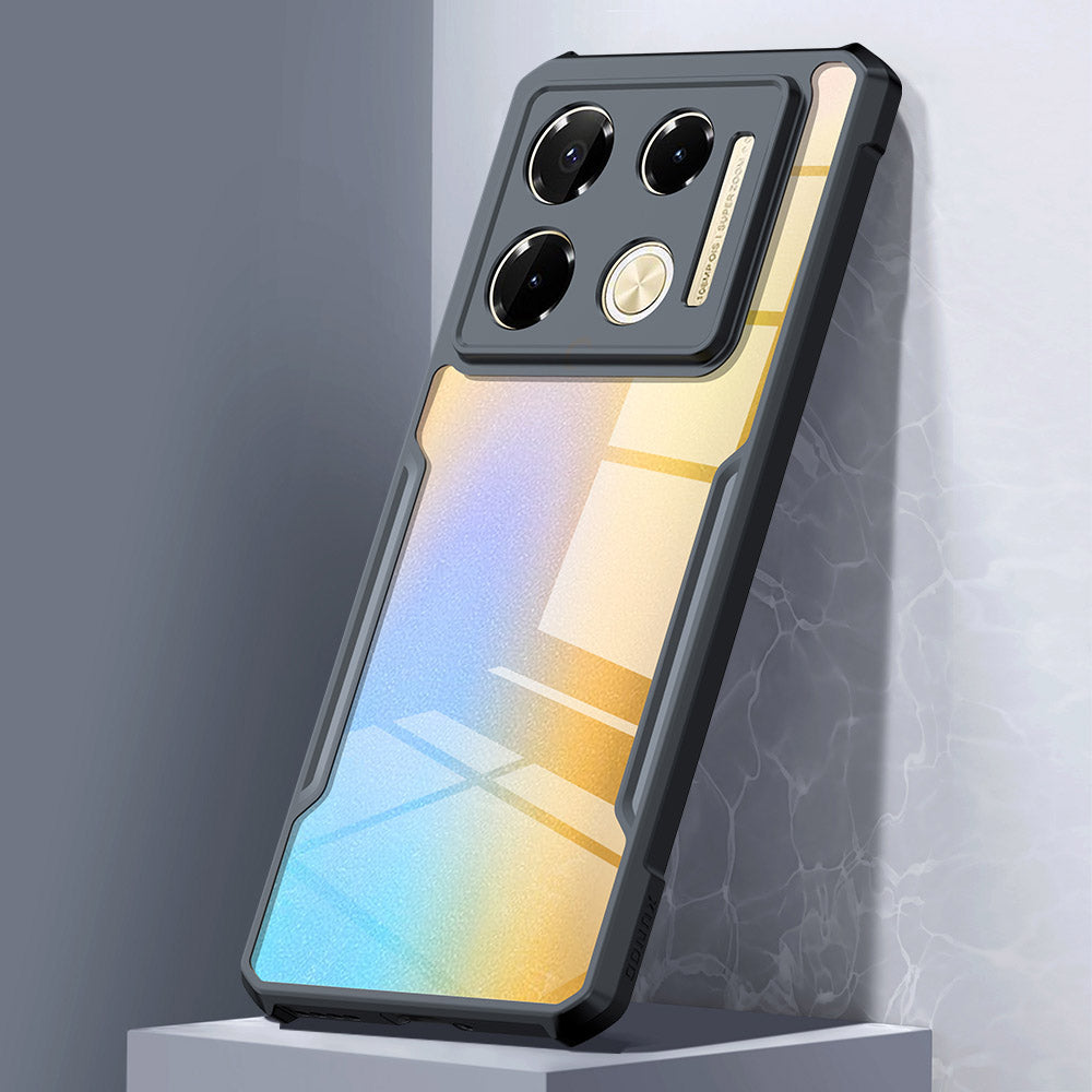 XUNDD For Transsion Infinix Note 40 Pro 4G Cell Phone Case TPU+Acrylic Scratch Resistant Back Cover XUNDD For Transsion Infinix Note 40 Pro 4G Cell Phone Case TPU+Acrylic Scratch Resistant Back Cover